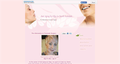 Desktop Screenshot of antiagingbyolga.com